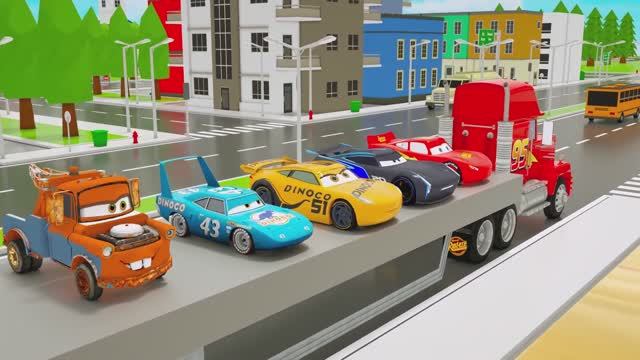 Мультики про машинки - Молния Маккуин и Друзья - Играем с Тачками дисней для детей и малышей