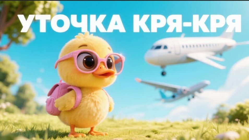 Мультфильм для детей. Уточка Крякушка