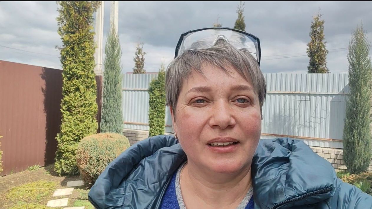 Опробовала новый триммер.