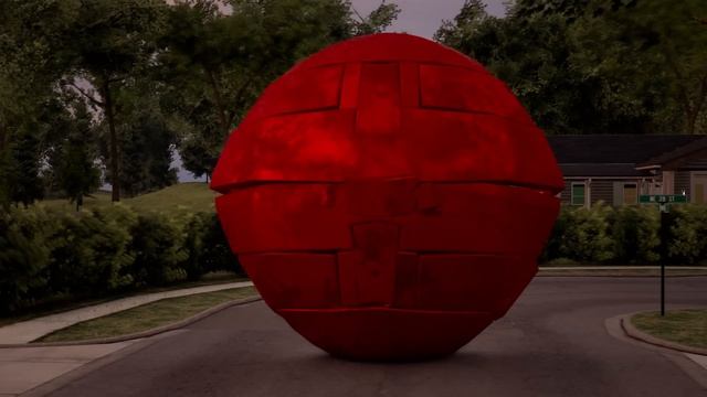 Желтый шарик и Капитан Америка Железный Человек Халк [Мстители Пакмана]