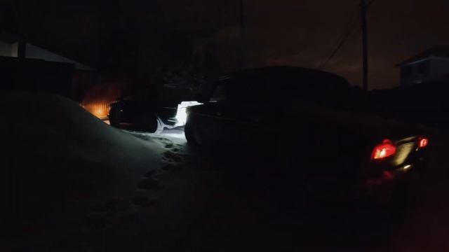 Winter DRIFT - Первый стрит в этом году на жигулях
