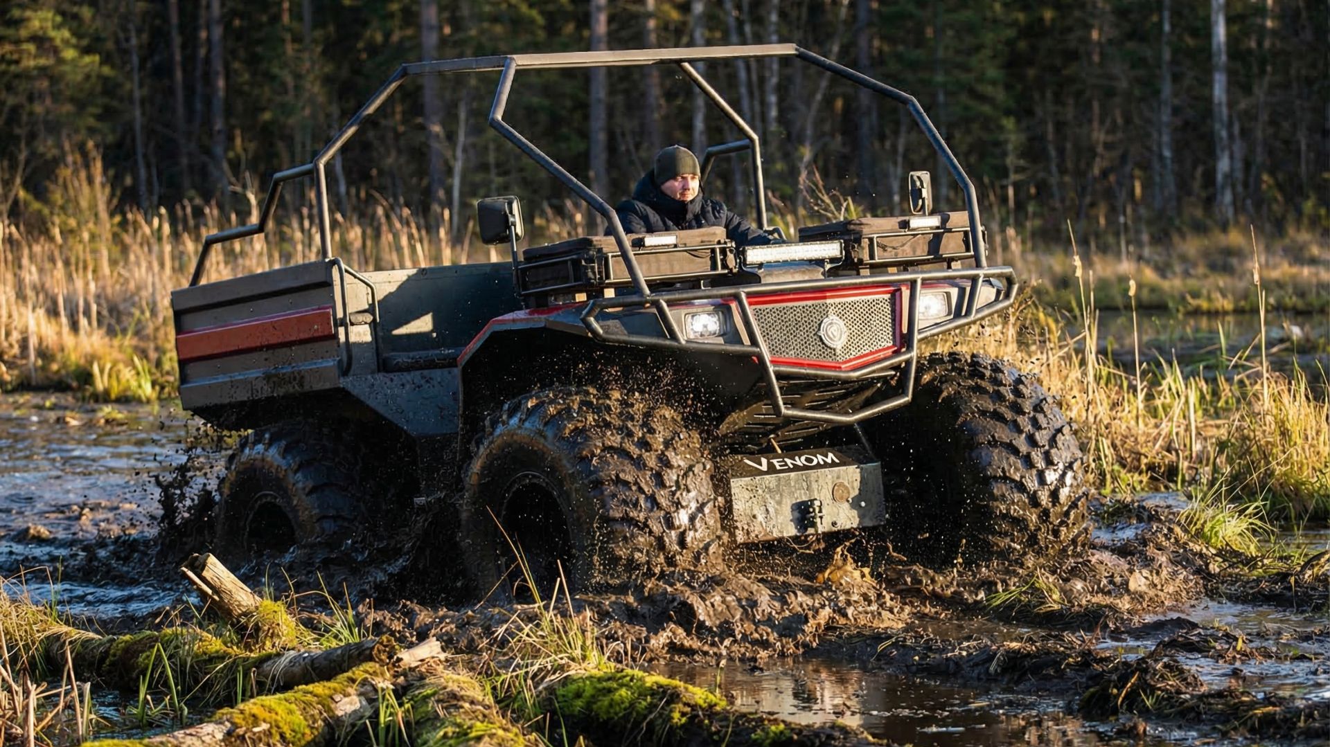 Видеообзор вездехода Веном Пикап 1.8