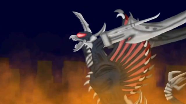 Годзилла против Гигана  Анимация Dc2