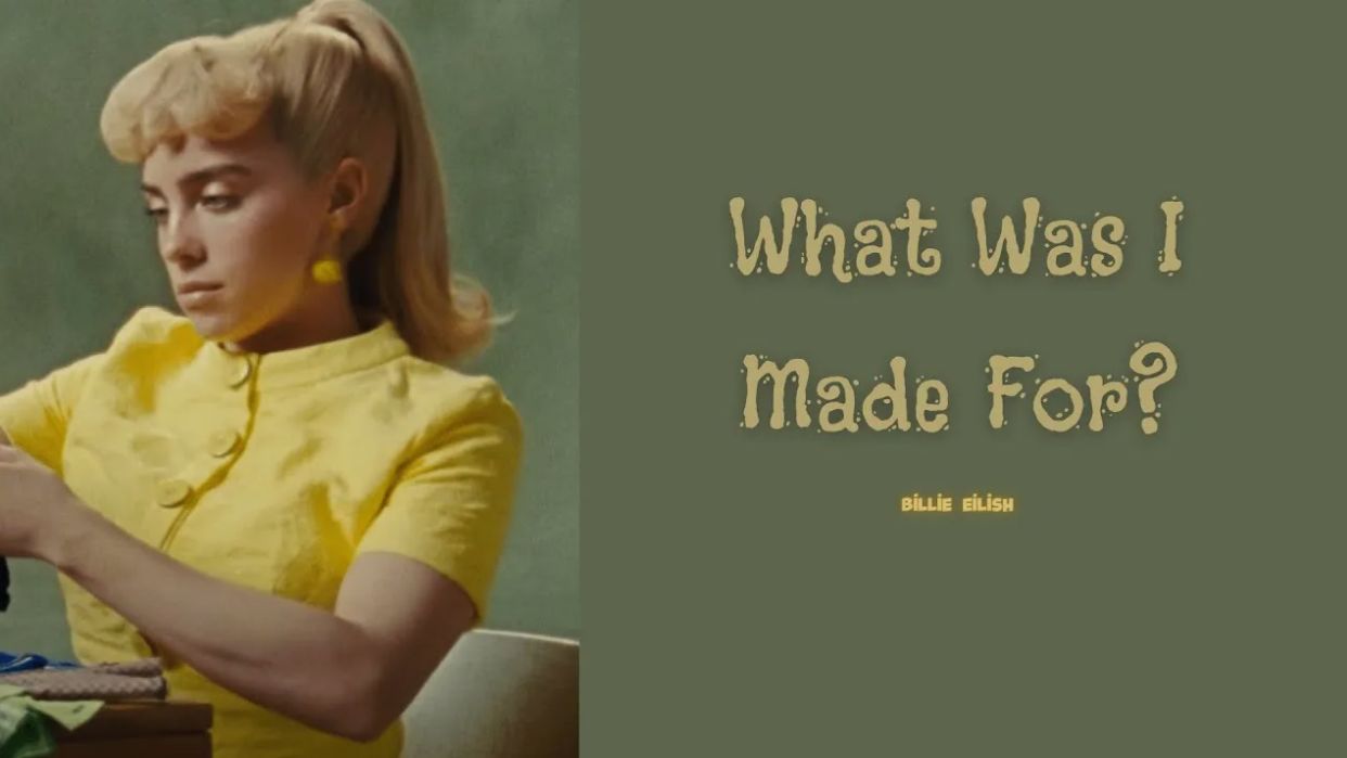Ноты Фортепиано.  Billie Eilish- What Was I Made For-