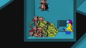 Among Us против Poppy Playtime 5 🤒😵