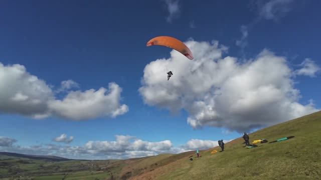 Niviuk Jester. Паракайт. Полет при ветре 11 м/с.