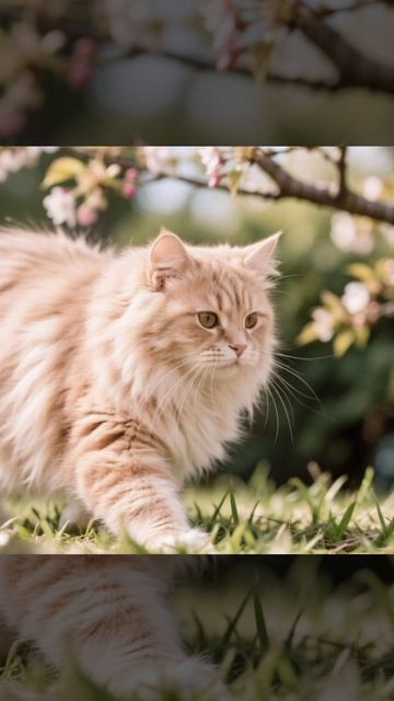 весна и котики