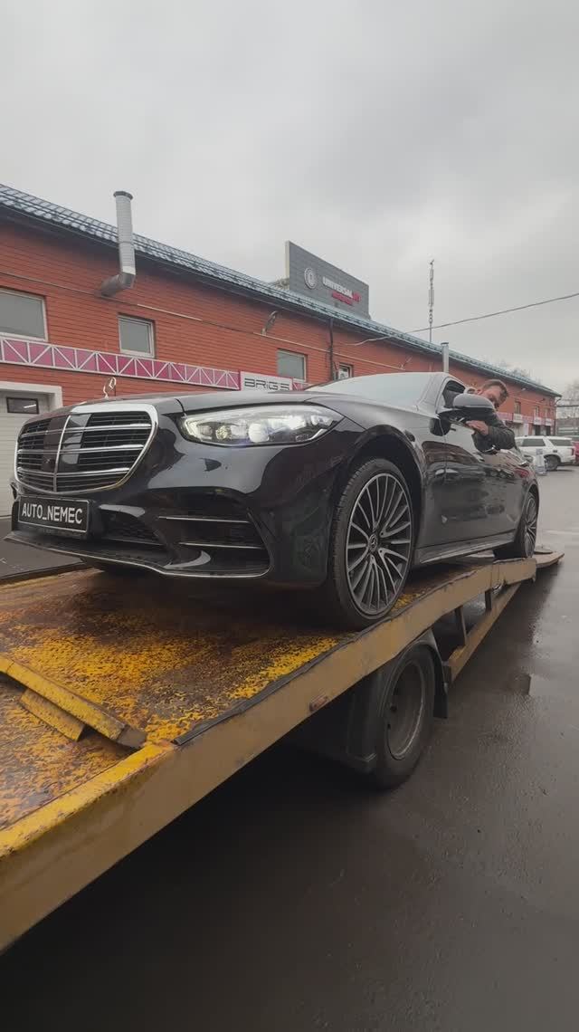 Привезли новый Mercedes-Benz S 580 4M L с полным ндс 22%