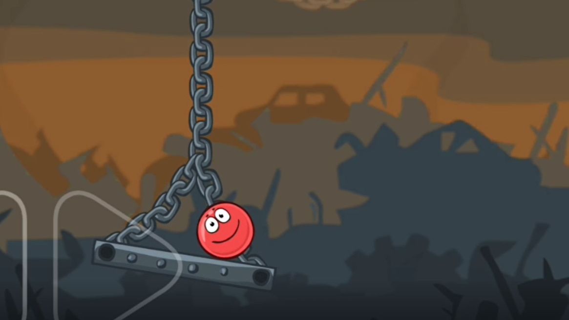 Красный шар.