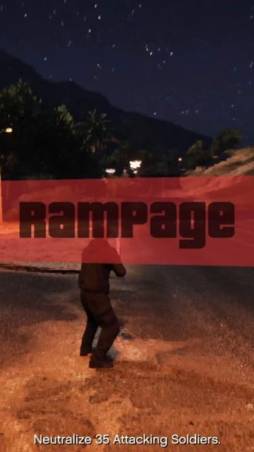 GTA 5. RAMPAGE