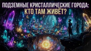Аштар Шеран Подземные кристаллические города: кто на самом деле живёт внутри нашей планеты
