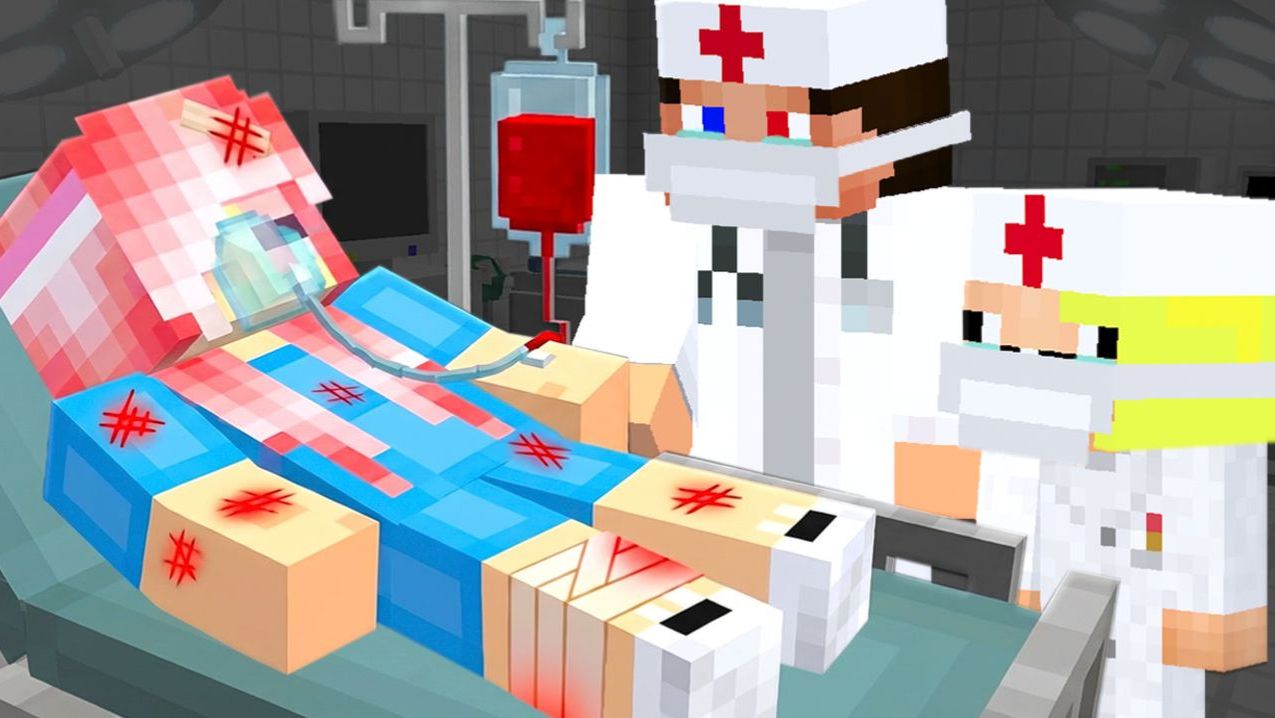 ЛЕСКЕ СРОЧНО НУЖНА ОПЕРАЦИЯ В МАЙНКРАФТ ШЕДИ МЕН MINECRAFT(не оригинал)