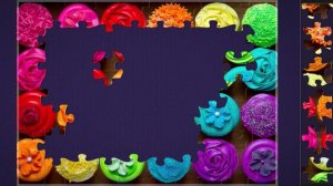 Собираем пазлы. Сладкие кексы