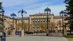 Магнитогорск, прогулка в квартальном секторе Ленинского района (22.04.2026)