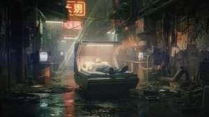 Cyberpunk Sleep Music for Powering Down in the Sleep Zone
