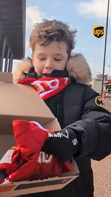 A special delivery from Rio courtesy of UPS  