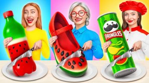 Кулинарный Челлендж# Я против Бабушки # Смешные Cитуации от Candy DO
