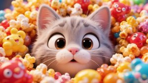 Котик Пушистик | мультфильм для малышей