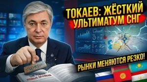 Токаев ПРИНЯЛ ЖЁСТКОЕ РЕШЕНИЕ — рынки СНГ РЕЗКО меняют правила игры.