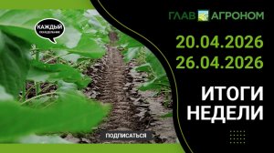 Итоги недели с ГлавАгроном 20.04.2026 – 26.04.2026