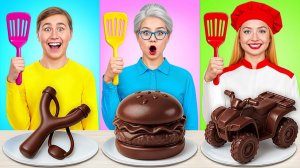 Кулинарный Челлендж# Я против Бабушки # Удивительные Кухонные Трюки от Candy DO