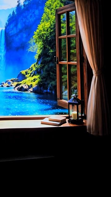 Вид из окна для проектора  projection shorts gorillaz