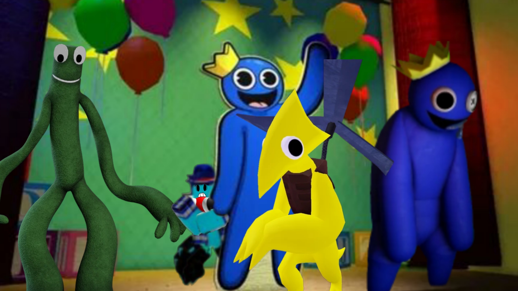 монтажёр и радужные друзья