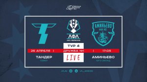 Тандер - Аминьево | Лига Чемпионов-2026 | 4 тур