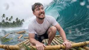 В ловушке на острове, пока не построю лодку мистер бист MrBeast