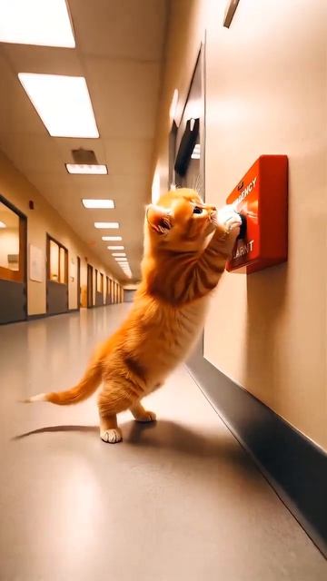 Что сделал котёнок в зоопарке? #Доход на таких видео, ссылка в описании