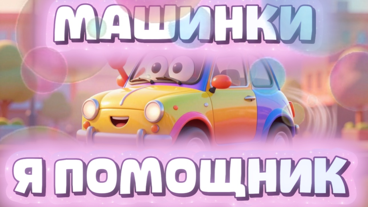 Машинки , Я помощник, мультфильмы и песенки про машинки для детей