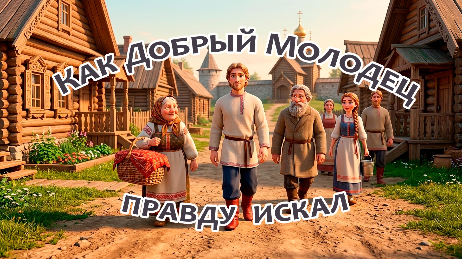 Как Добрый молодец правду искал | Поучительный мультфильм для детей и взрослых