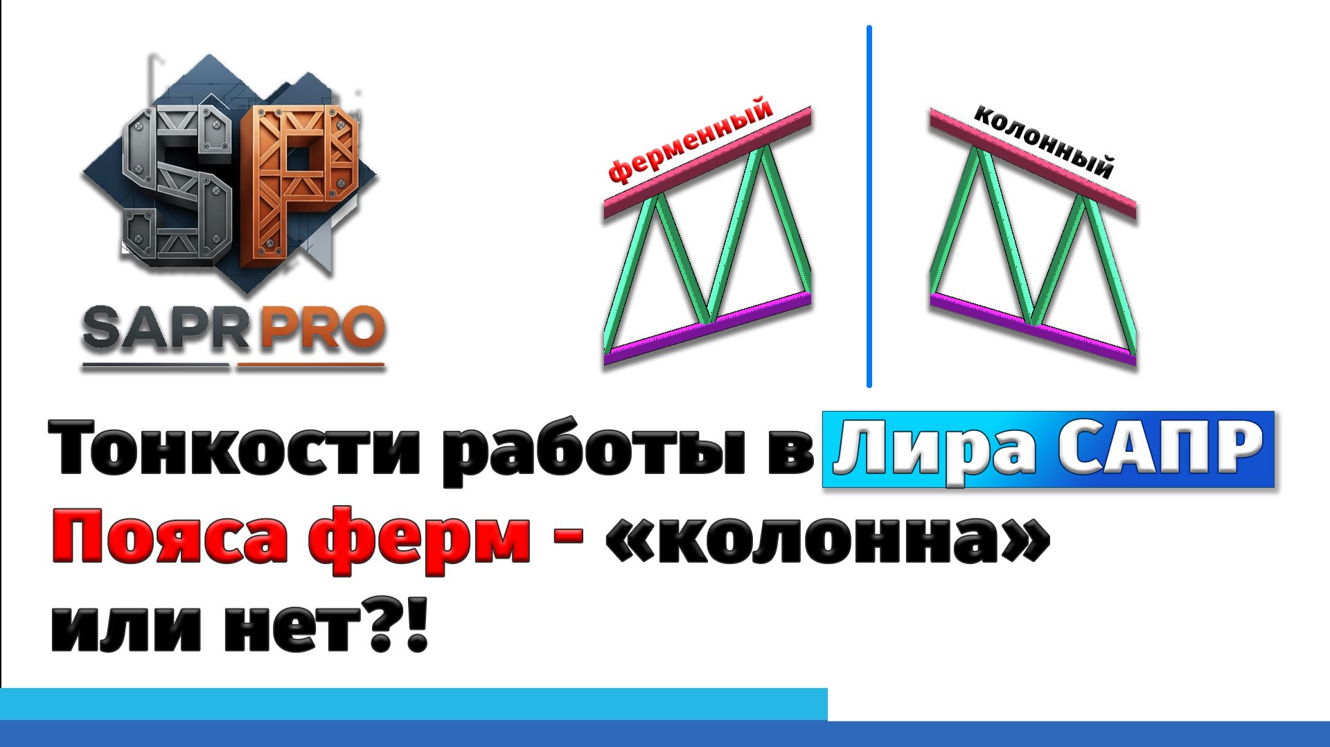 Серия 1. Лира-САПР. 