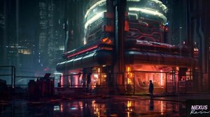 NEXUS RAIN ｜ Cyberpunk Ambient Cityscapes ｜ Blade Runner Inspired #music #rain #asmr #study #relax-(