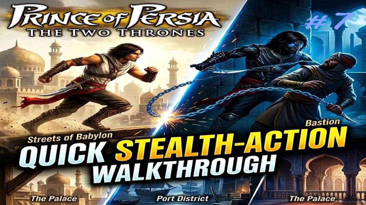 Принц Персии/Два трона/Быстрое стэлс прохождение/Часть седьмая/Промедад/Королевская мастерская