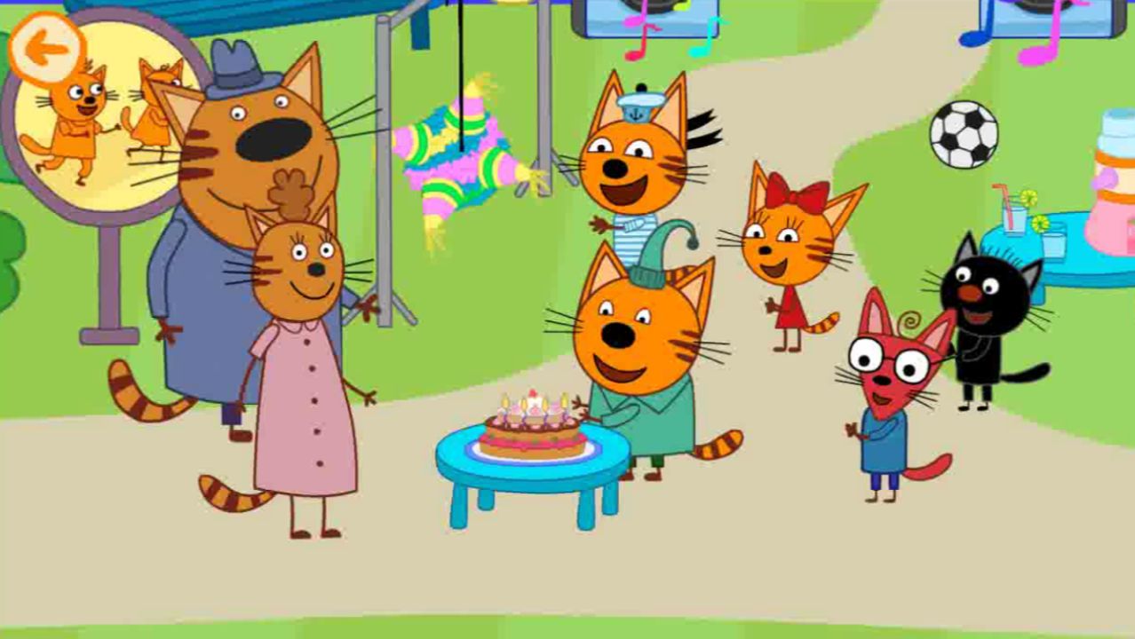 Три Кота - День Рождения Компота Лучший Праздник в его Жизни. Мультфильмы Три Кота Смотреть