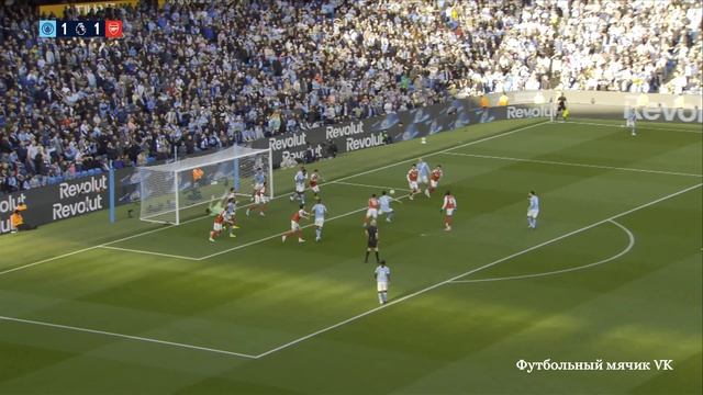 📹 РАСШИРЕННЫЙ ОБЗОР МАТЧА | Манчестер Сити 2-1 Арсенал | Голы Шерки, Хаверца и Холанда