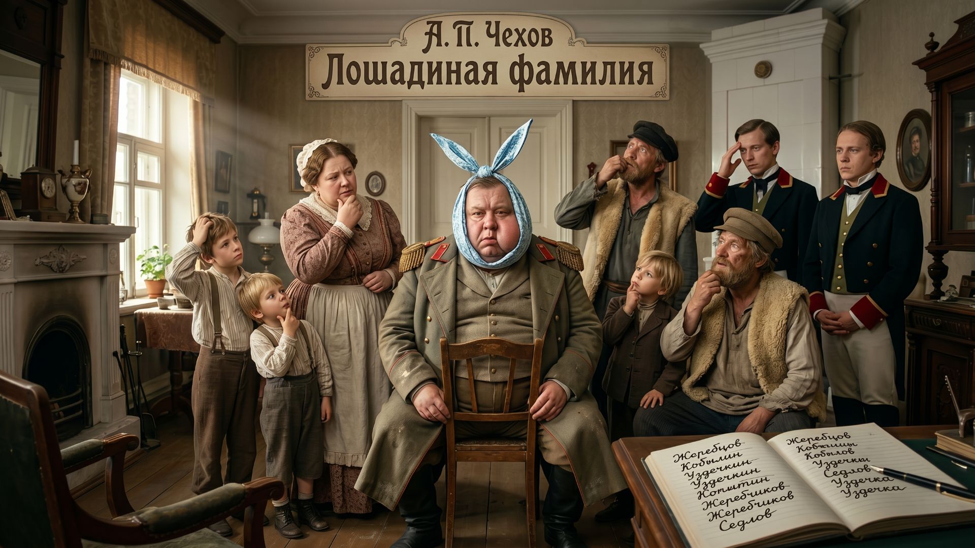 Чехов - Лошадиная фамилия 