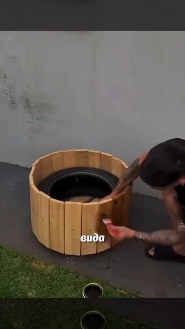 Не выбрасывайте старые шины.

Лайфхак