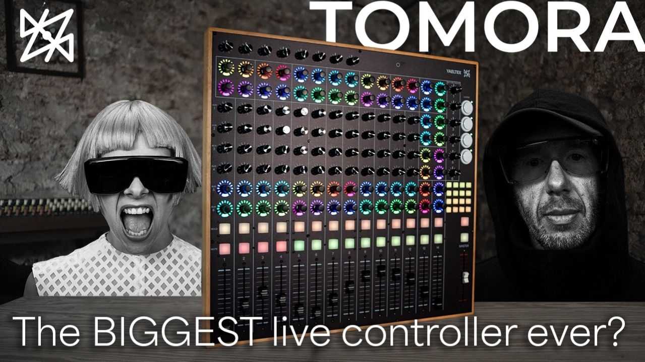 Yaeltex Giant MIDI Controller: TOMORA Spaceship Took Off in Coachella