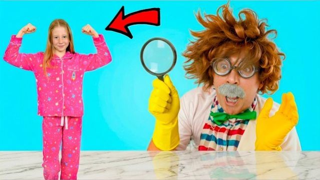 Настя стала крошечной! Приключения Насти и друзей