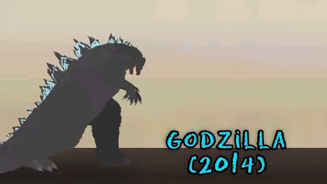 Эволюция анимации Godzilla Dc2