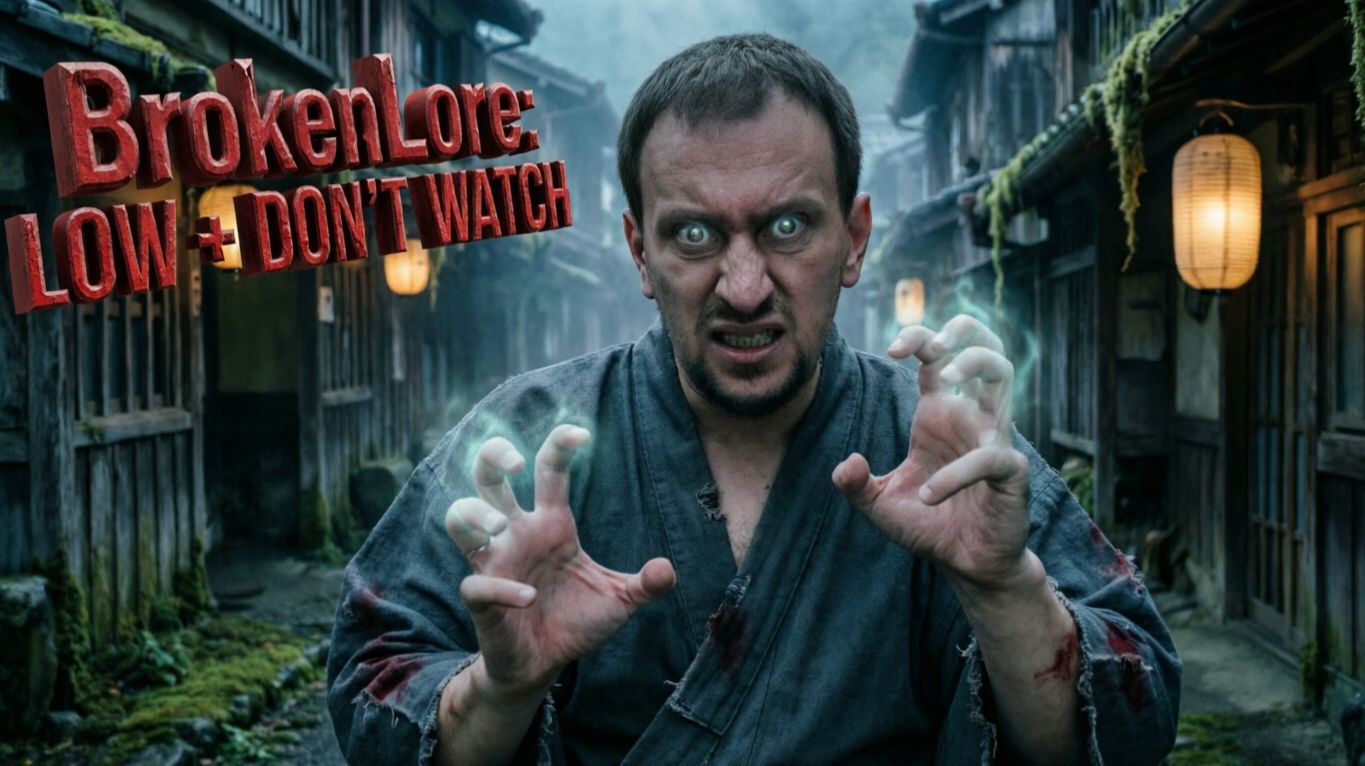 КАК спастись от УЖАСОВ в ЯПОНИИ?  BrokenLore LOW  BrokenLore DONT WATCH