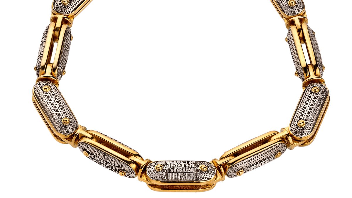 Браслет «Десять заповедей» серебро 925 проба (арт. 11.165)