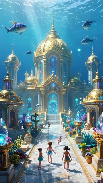 Подводное царство: приключения детей в сказочном мире подводныймир приключения сказка