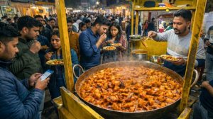 Нон-стоп Индийский марафон уличной еды – Экстремальные коллекции уличной еды