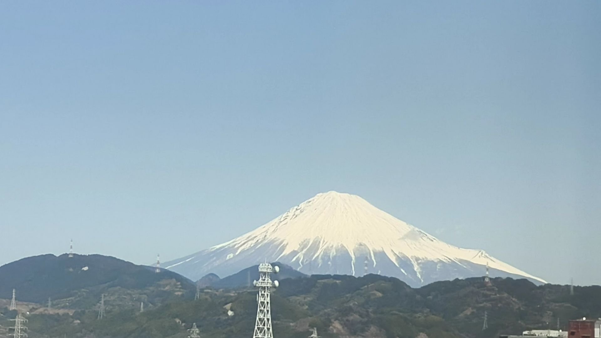 Мимо Фудзи на синкансене