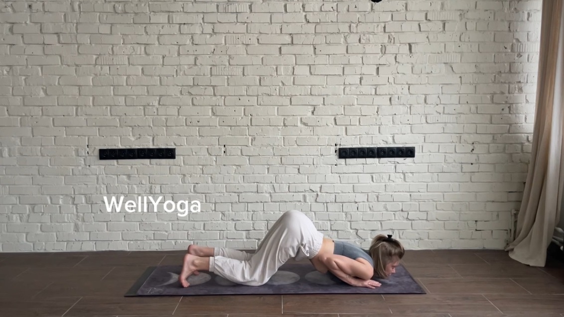 WellYoga Club Практика 22. Включаем все тело на одном дыхании