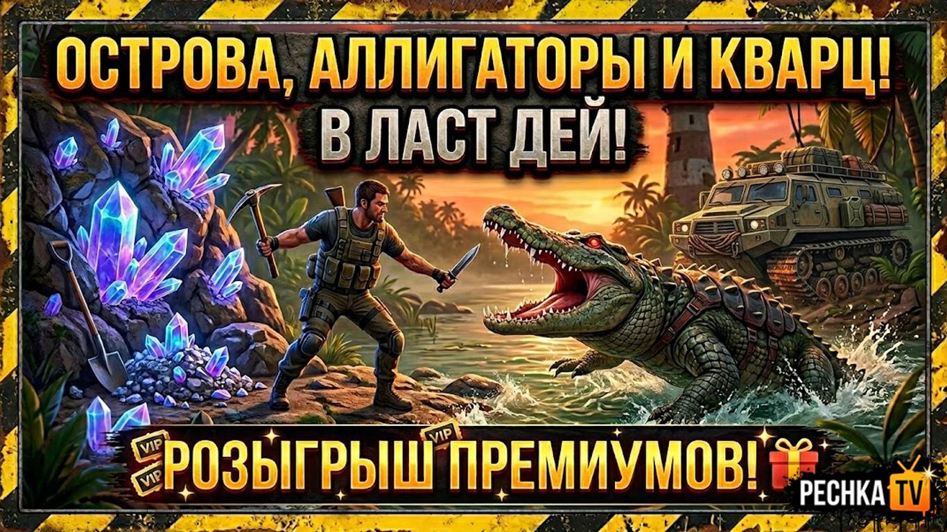 ОСТРОВА, АЛЛИГАТОРЫ И КВАРЦ В ЛАСТ ДЕЙ! РОЗЫГРЫШ ПРЕМИУМОВ В LDoE | PECHKA TV