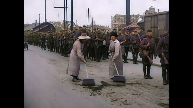 Старая Англия на восстановленной кинохронике | 1918 год